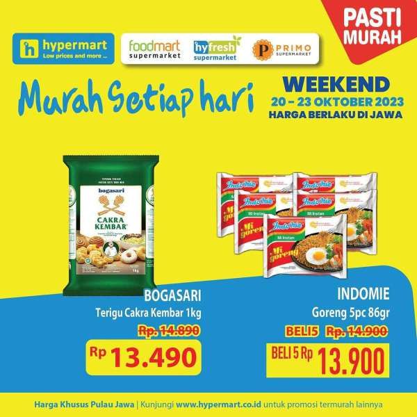 Promo JSM Hypermart Terbaru 20-23 Oktober 2023, Hyper Diskon Weekend 4 Hari