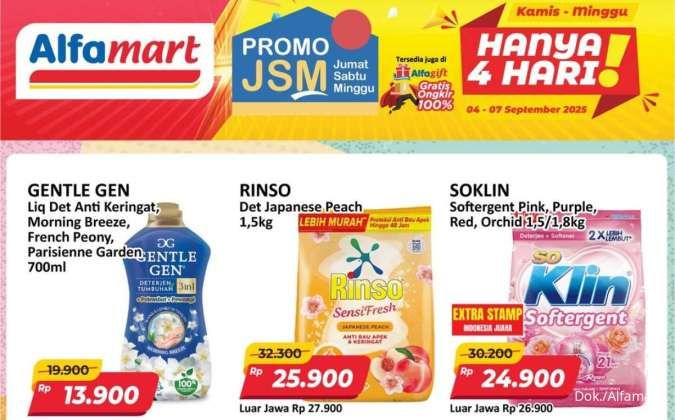 Katalog Promo JSM Alfamart Periode 5-7 September 2025, Spesial Long Weekend!