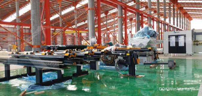 Rogoh Rp 230 miliar, pabrik baja Waskita (WSKT) siap operasi awal Desember