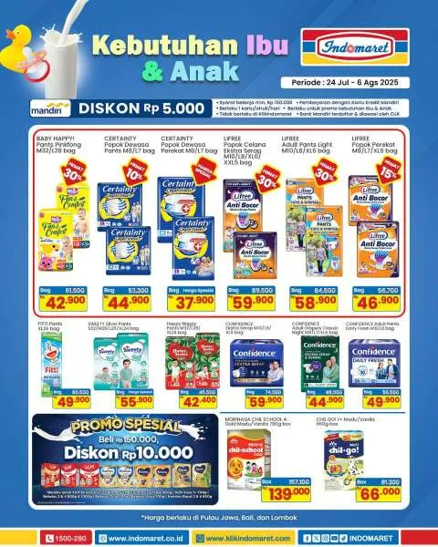 Promo Indomaret Super Hemat Periode 24 Juli-6 Agustus 2025