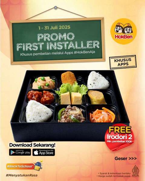 Promo HokBen Khusus di Aplikasi Bulan Juli 2025