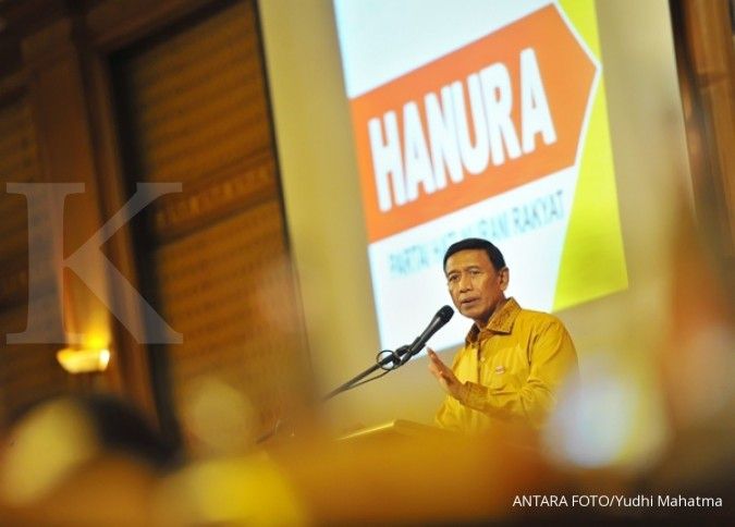 Wiranto: Tak ada persaingan saya dan Prabowo