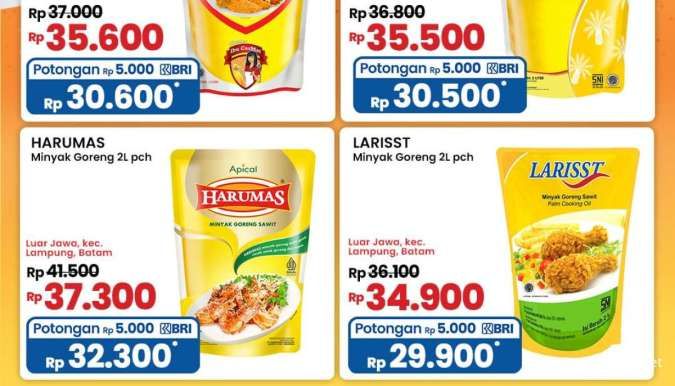 Promo Minyak Goreng 2 Liter di Indomaret, Harga Spesial Berlaku s/d 21 Agustus 2024