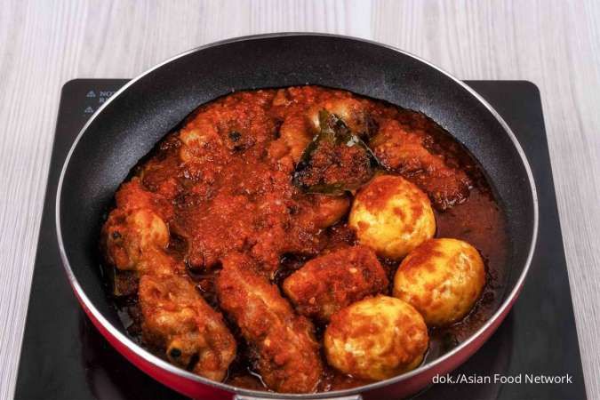 Resep Telur Bumbu Bali Anti Kolesterol, Lebih Sehat Tanpa Pakai Santan