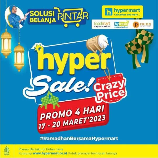 Katalog Promo Hypermart Hyper Diskon Weekend Periode 17-20 Maret 2023