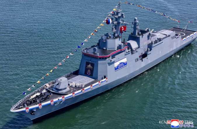Korea Utara Berencana Produksi Kapal Perusak Baru Berbobot 5.000 Ton
