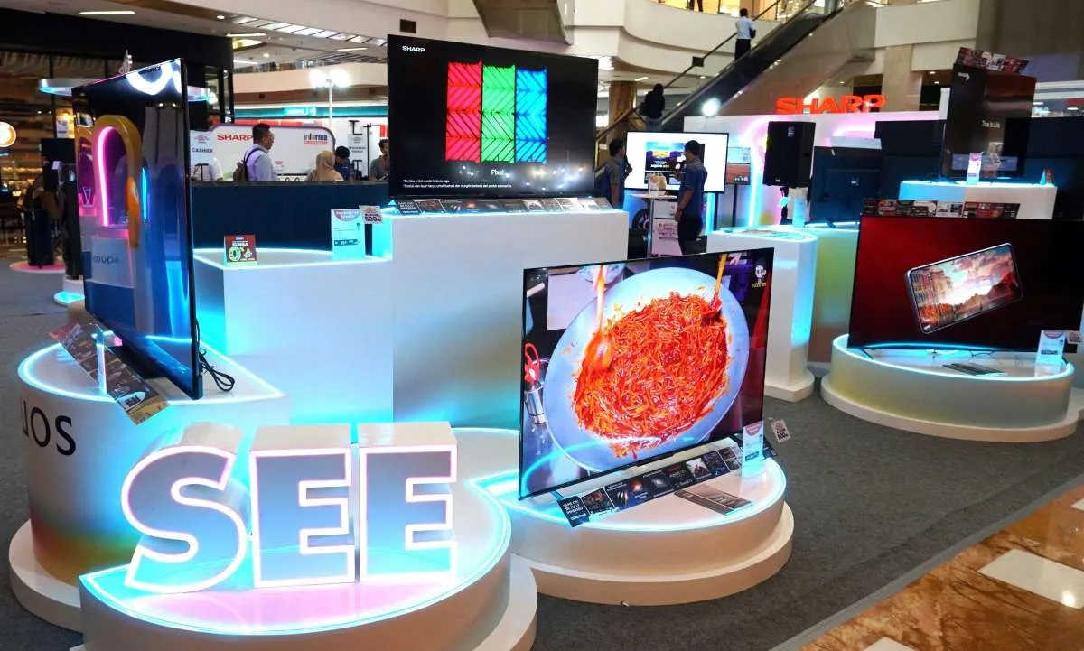 Pamerkan Audio Video Terbaru Sharp Sajikan Pengalaman Memukau untuk Konsumen Setia 