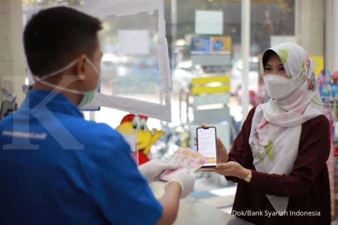 Bank Syariah Indonesia (BRIS) meraup laba bersih Rp 1,48 triliun di semester I 2021