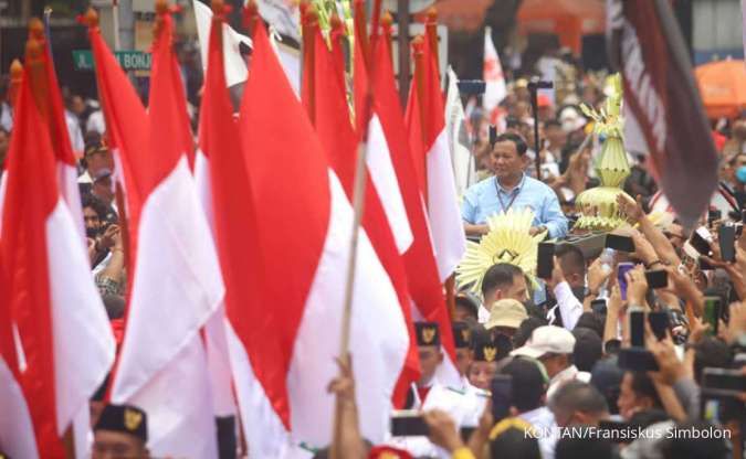 Litbang Kompas: Prabowo-Gibran 39,3%, Anies-Muhaimin 16,7%, Ganjar-Mahfud 15,3% 