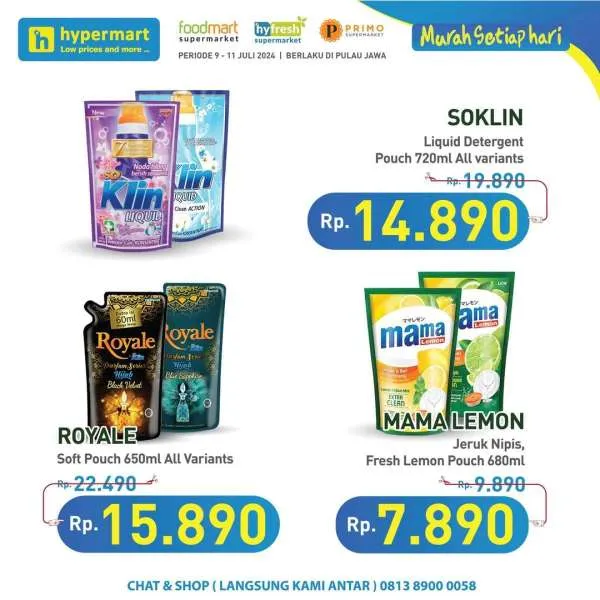 Promo Hypermart Hyper Diskon Weekday Periode 9-11 Juli 2024