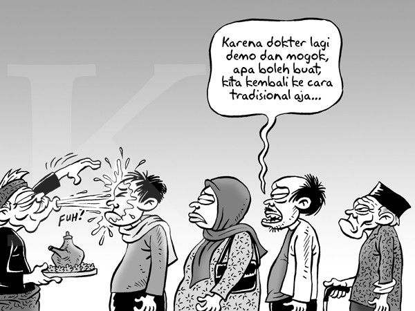 Gara-gara Dokter Mogok