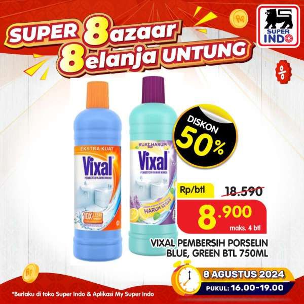 Promo 8.8 Superindo 8 Agustus 2024