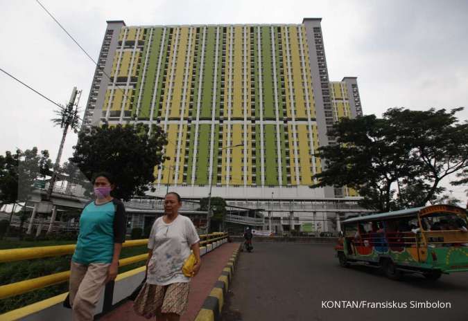 Tinjau Rusun Pasar Rumput, Jokowi sebut satu tower sudah siap