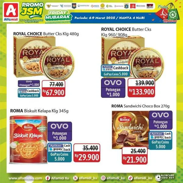 Promo JSM Alfamidi Hanya 4 Hari Periode 6-9 Maret 2025