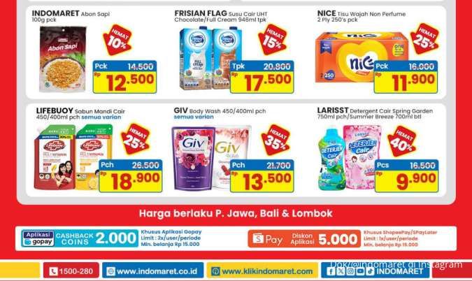 Promo Deterjen & Sabun Mandi Weekend Minggu 6 Juli 2025, Harga Hemat Sampai 40%