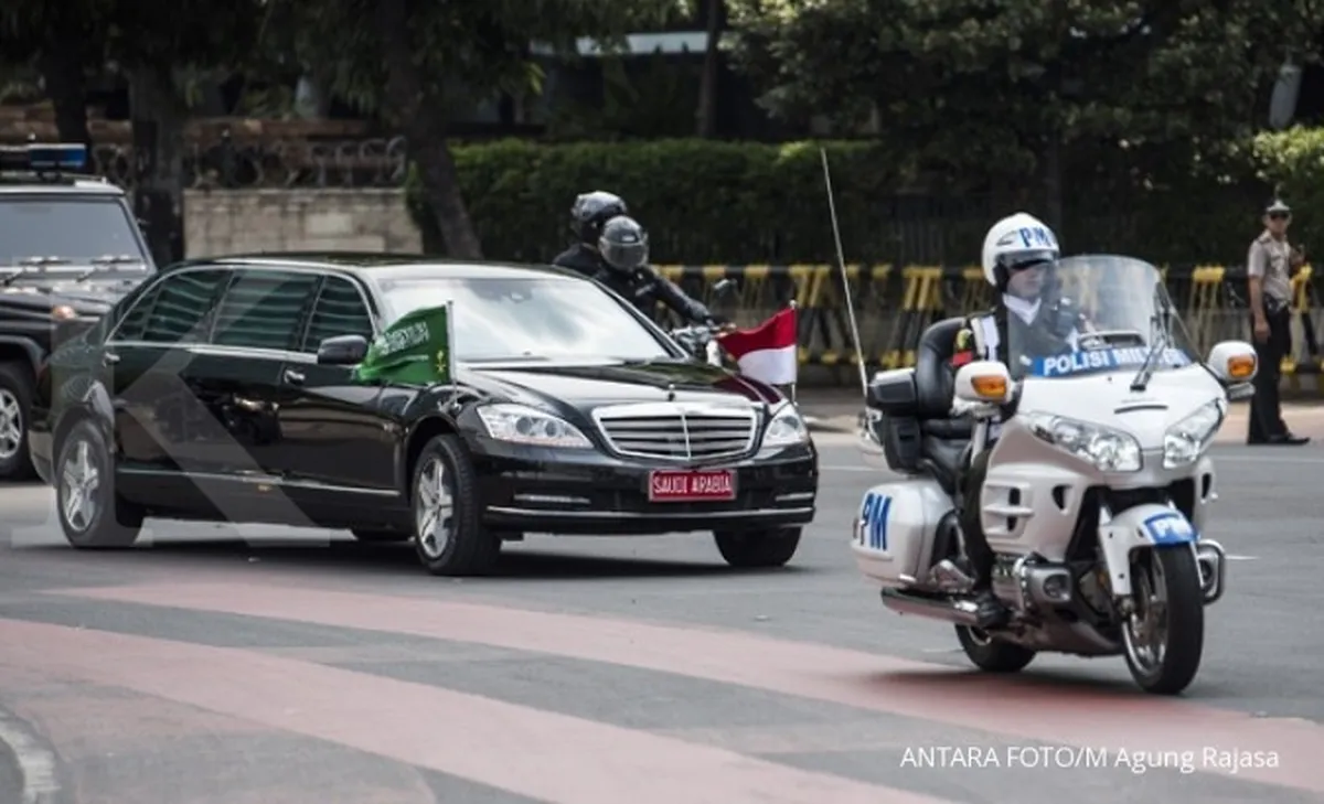 Polri amankan liburan Raja Salman di Bali