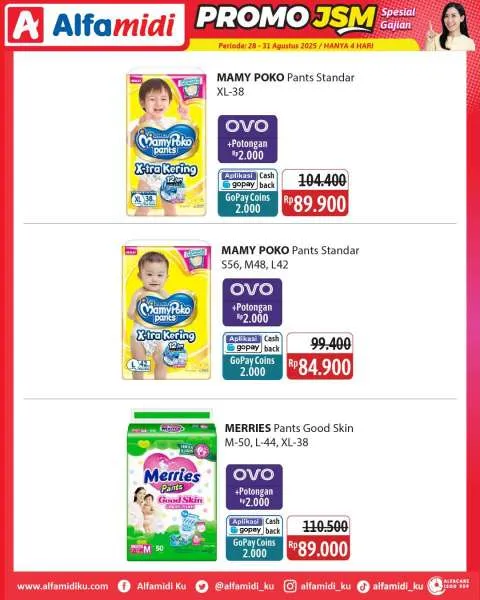 Promo JSM Alfamidi Spesial Gajian Periode 28-31 Agustus 2025