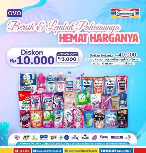 Promo Indomaret Super Hemat Mingguan Terbaru 20-26 Juli 2022