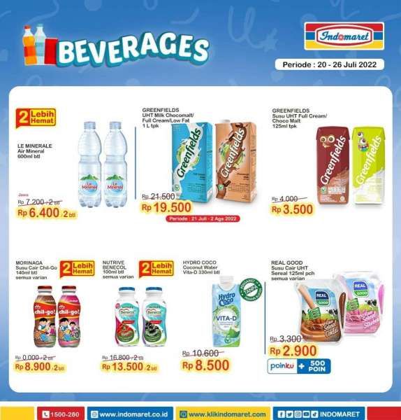 Promo Indomaret Super Hemat Mingguan Terbaru 20-26 Juli 2022