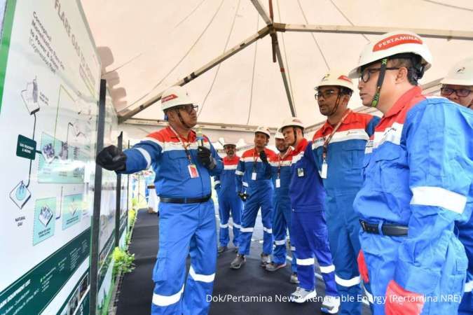 Kilang Pertamina dan Pertamina NRE Kolaborasi Ubah Gas Suar Kilang Jadi Listrik