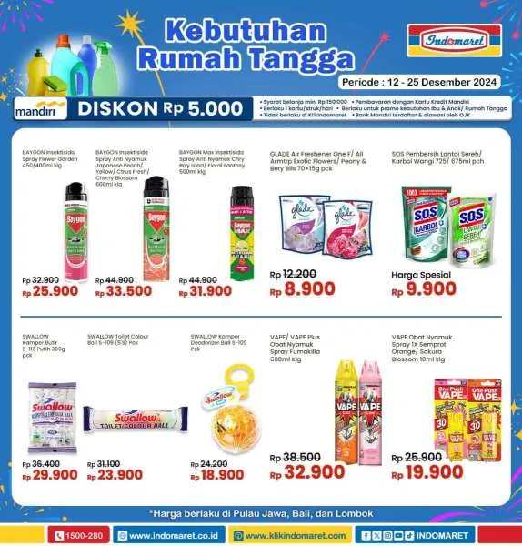 Promo Indomaret Super Hemat Periode 12-25 Desember 2024
