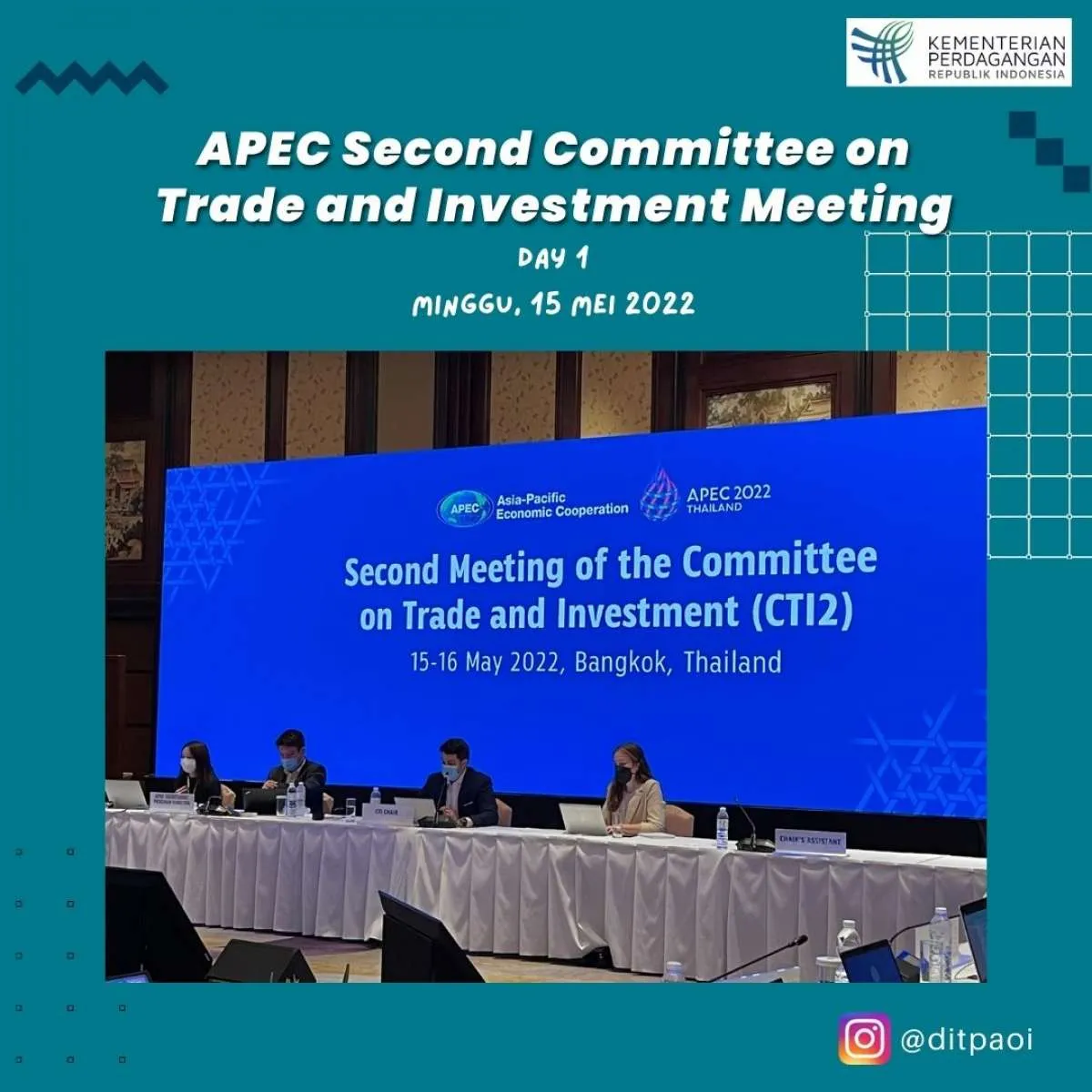 Kemendag Dorong Kontribusi APEC Kembalikan Kepercayaan Perundingan Multilateral