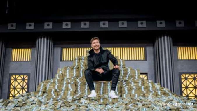 YouTuber MrBeast Punya Kekayaan Bersih US$ 1 miliar, Apa Saja Bisnisnya?