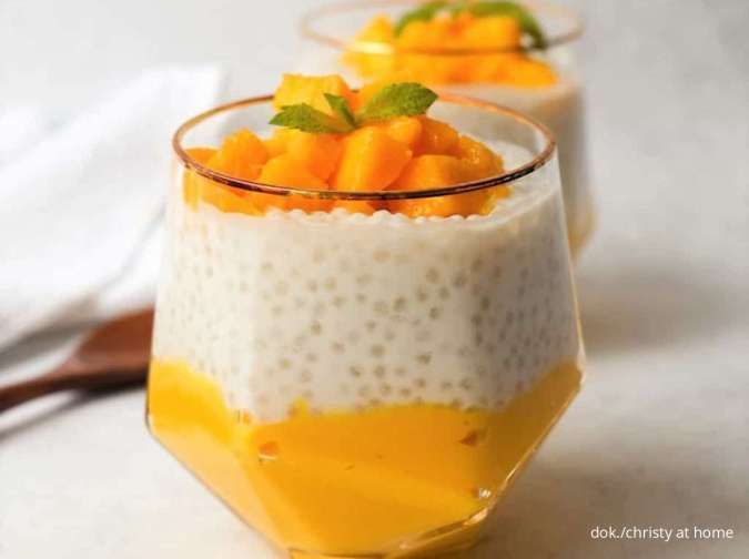 2 Resep Mango Sago, Dessert Mangga Menyegarkan di Tengah Hari yang Panas