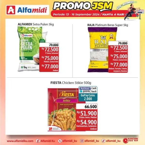 Promo JSM Alfamidi Periode 13-16 September 2024