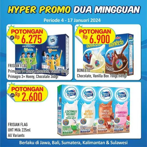 Promo Hypermart Dua Mingguan Periode 4-17 Januari 2024