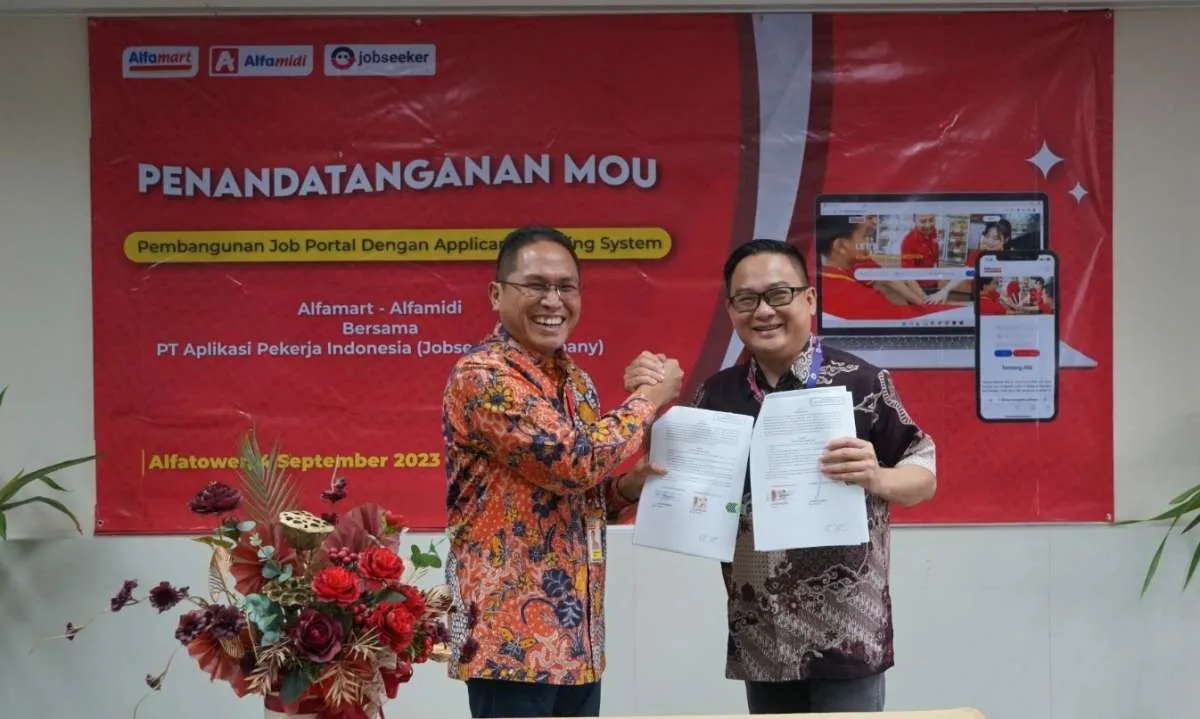Digitalisasi Perekrutan Karyawan, Alfamart Gandeng Jobseeker Company