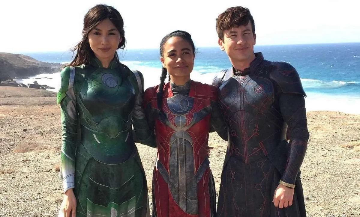 Bintangi Eternals di Marvel, Gemma Chan bagikan foto-foto syuting bareng pemeran lain
