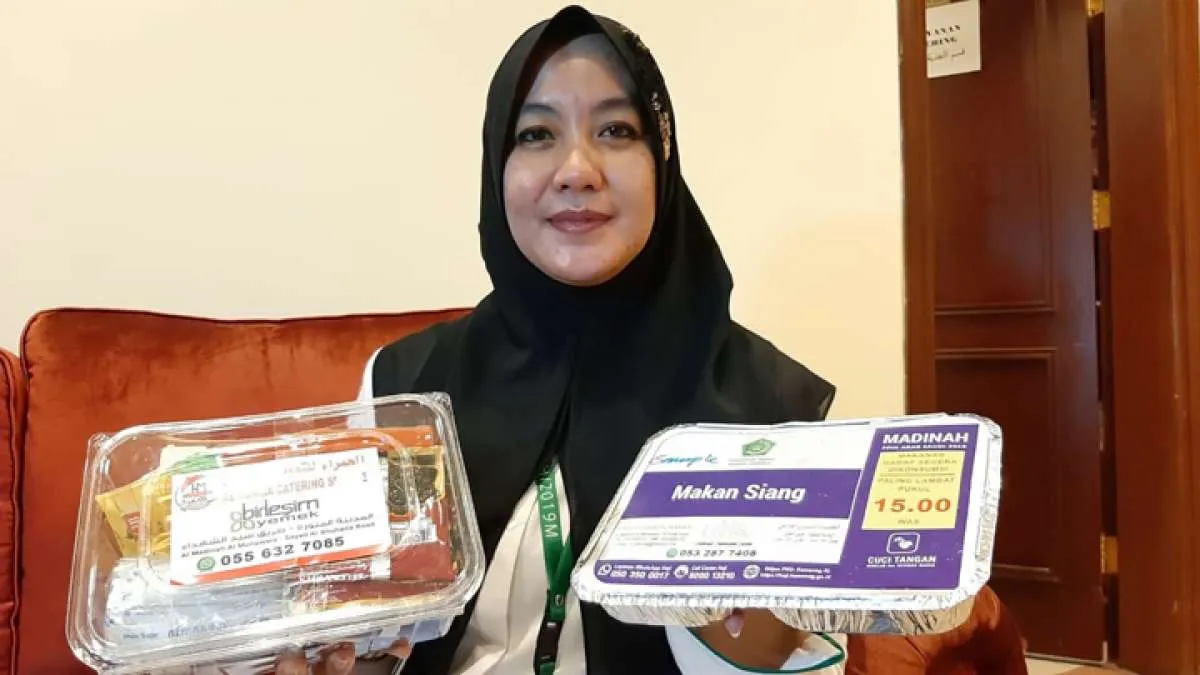 Ini menu makanan jamaah haji selama di Madinah