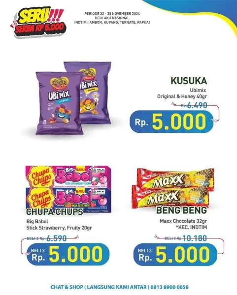 Promo Hypermart Serba Rp 5.000 Periode 22-28 November 2024