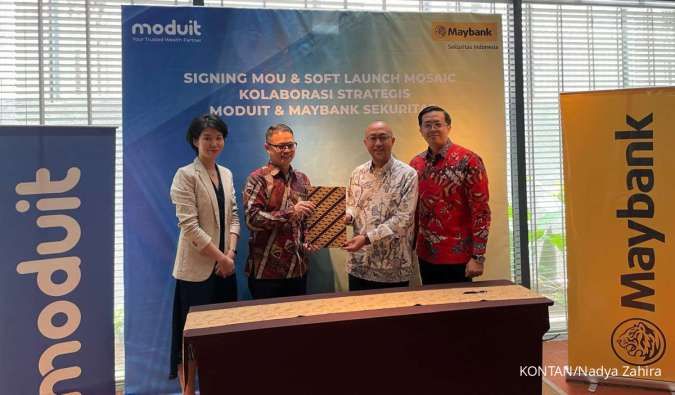 Moduit Gandeng Maybank Sekuritas Luncurkan Fitur Mosaic, Apa Itu?