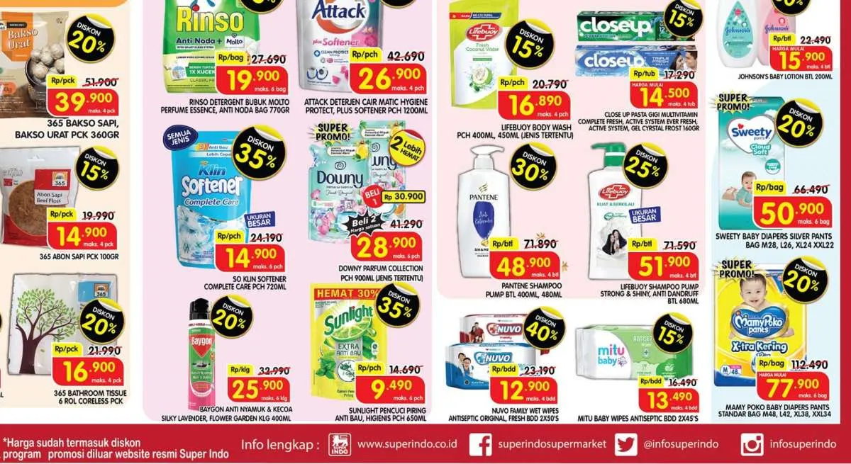 Promo Superindo Weekday Berakhir Hari Ini 18 April 2024, Diskon Sebelum Akhir Pekan