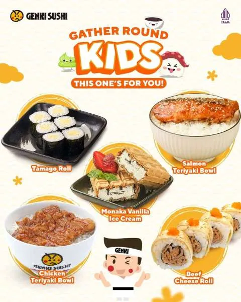 Promo Genki Sushi Kids