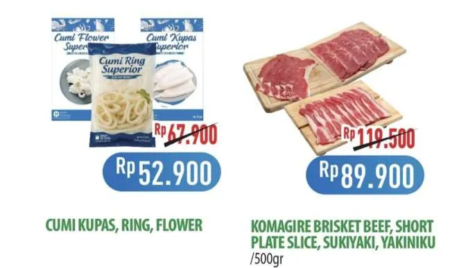 Promo Hypermart Weekday 20-22 Mei 2025, Daging Brisket-Short Plate Diskon Rp 29.600
