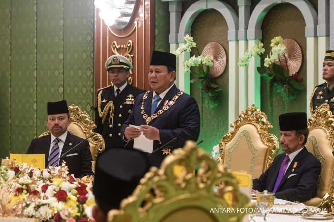 Presiden Prabowo Terima Bintang Kebesaran Tertinggi Brunei Darussalam