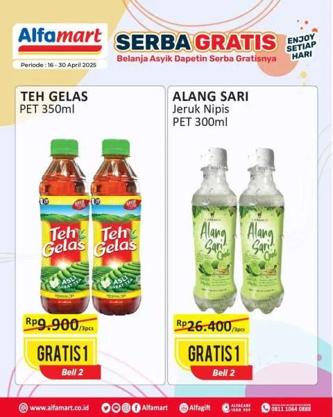 Promo Alfamart Serba Gratis Periode 16-30 April 2025