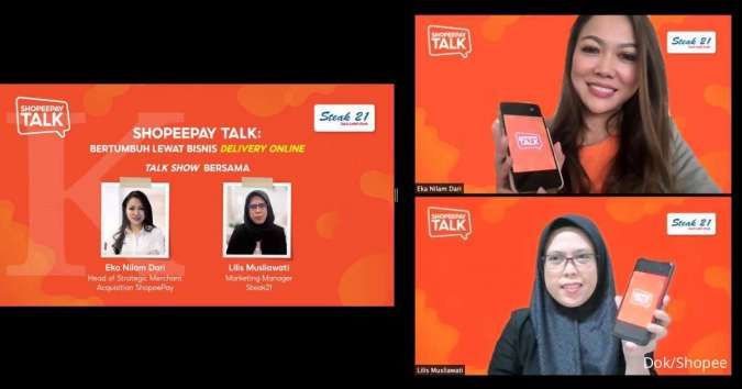 ShopeePay Hadirkan ShopeePay Talk: Bertumbuh lewat Bisnis Delivery Online Bersama Steak 21