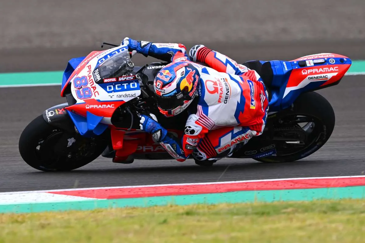 Pebalap Pramac Racing Ducati Jorge Martin Juarai MotoGP San Marino