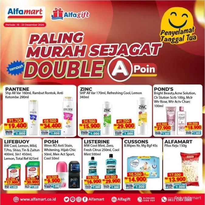 Promo Alfamart Paling Murah Sejagat Periode 16-23 Desember 2024