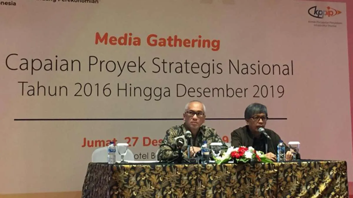 Hingga tahun 2020, KPPIP targetkan 144 proyek strategis nasional rampung