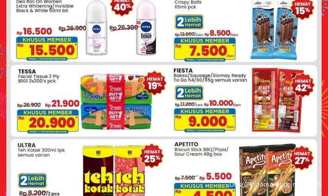 Promo Es Krim di Alfamart hingga Indomaret Weekend, Beli 2 Lebih Hemat dan Diskon 15%