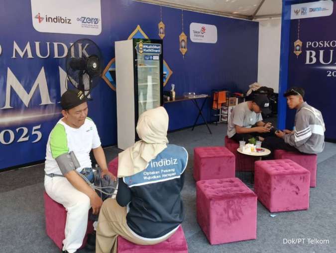 Telkom melalui IndiBiz Buka Posko Mudik BUMN 2025 di Ketapang, Banyuwangi