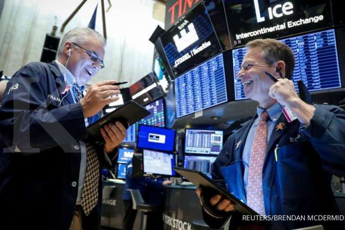 Wall Street dibuka menghijau terlecut sentimen positif dari perang dagang