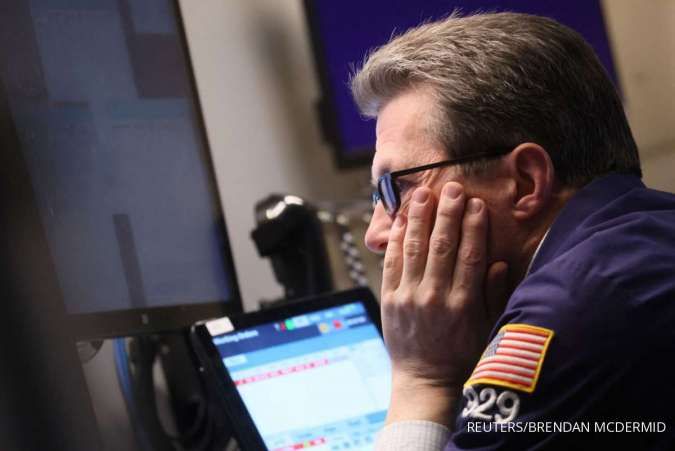 Wall Street Memerah: Dow Turun 4 Hari Beruntun Dipicu Kekhawatiran AS Bangkrut