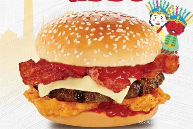 Promo Carls Jr Jakarta Hajatan, Beli Burger Rp 4.950 untuk Pembelian Kedua