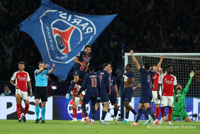 Mikel Arteta: Kekalahan dari PSG Bikin Pemain Arsenal Menangis